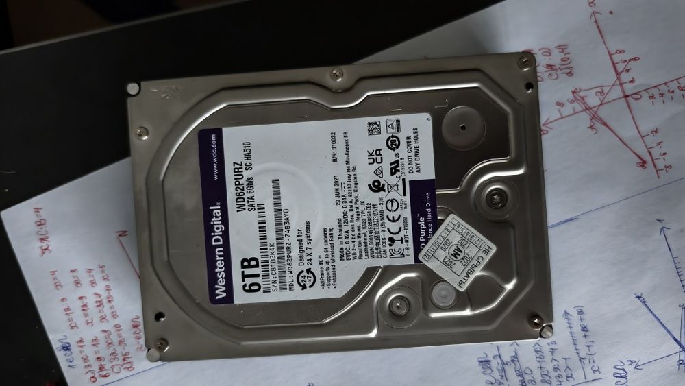Продам бу hdd disk 6tb