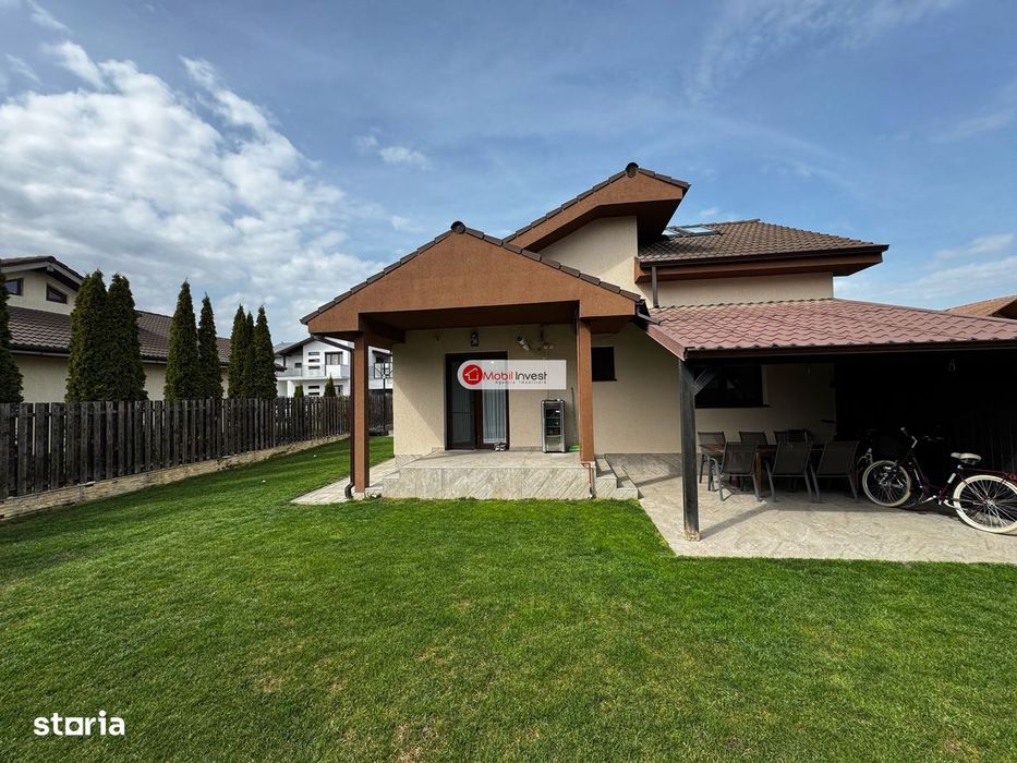 Casa individuala, Superfinisata ,mobilata, utilata, Orizont  !