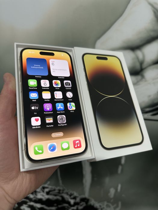 iPhone 14 Pro Gold Full Box