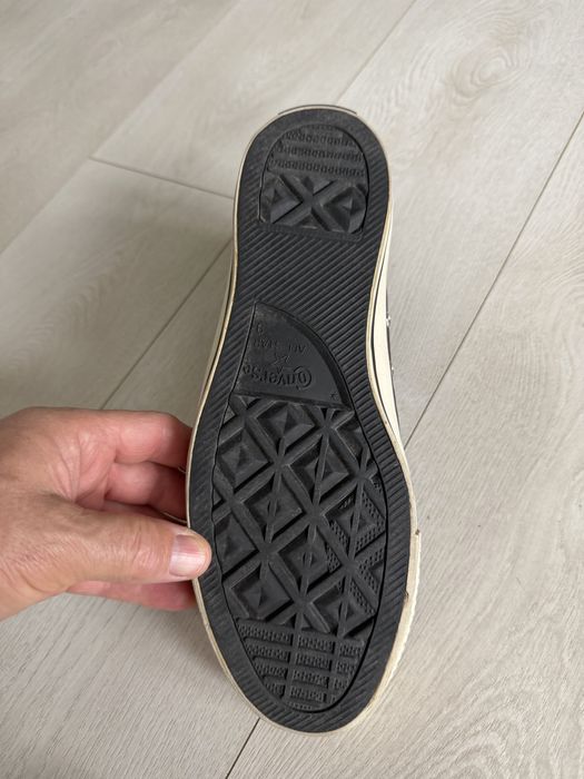 CONVERSE bascheti piele imblaniti mar.42,5 27,5 cm