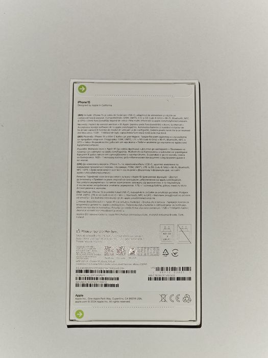 iPhone 15 black 128 gb SIGILAT