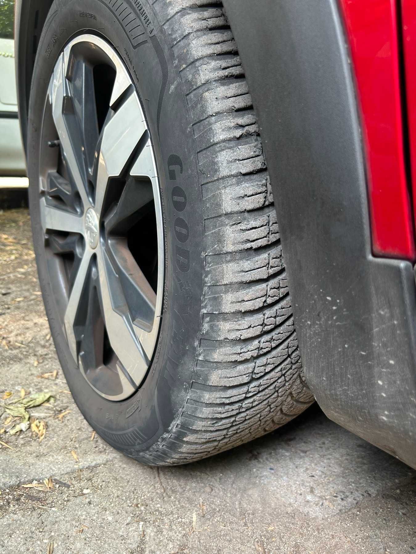 4 всесезонни Goodyear 225/55/18 - обща цена 100 лв