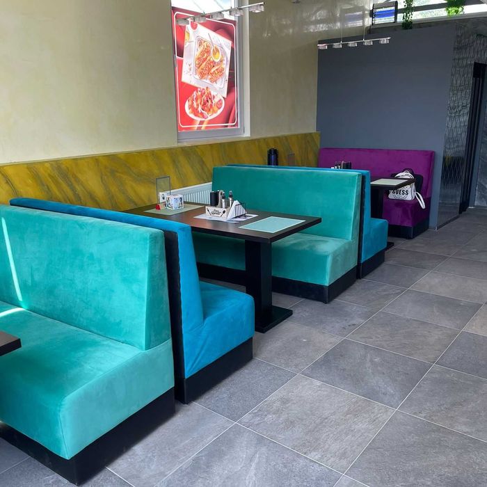 Canapele modulare, fotolii- Bar, Cafenea, Fast food, Pizzerie