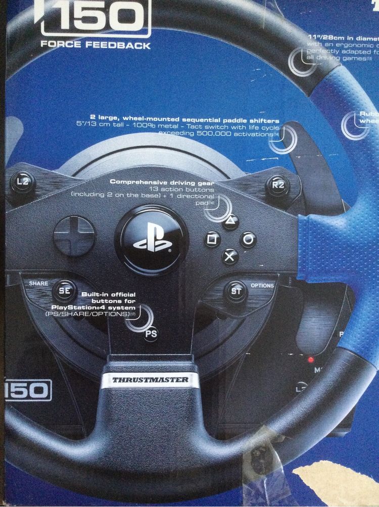Волан с педали Thrustmaster T150