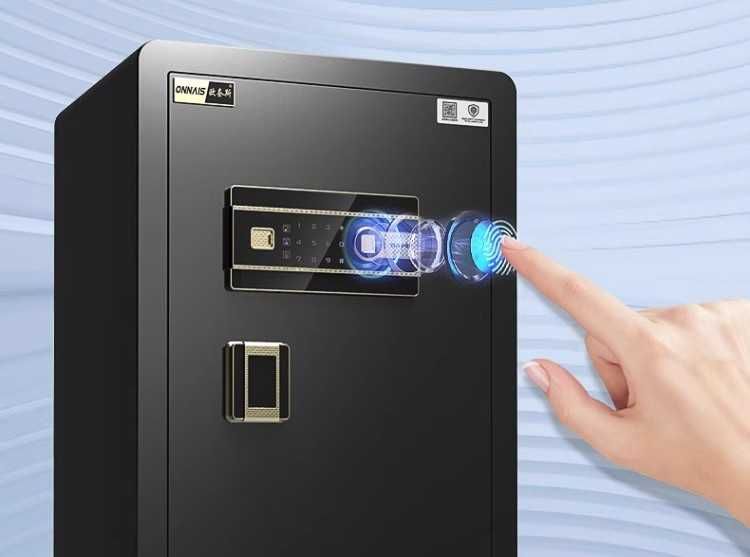 Smart seyf – parol, barmoq izi, kalit, signalizatsiya bilan