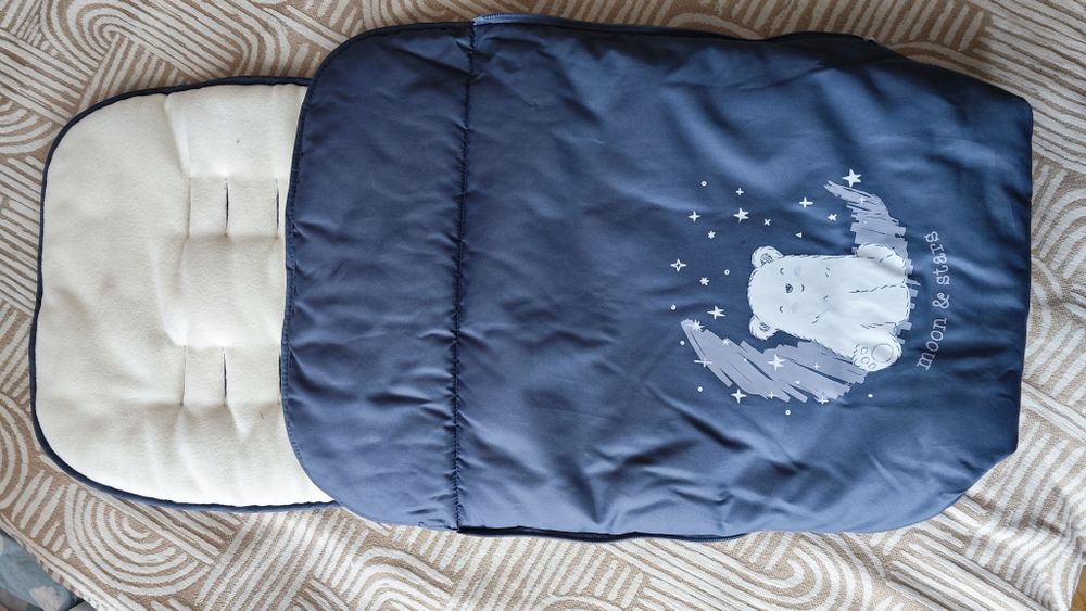 Много дебел и топъл чувал за количка KikkaBoo