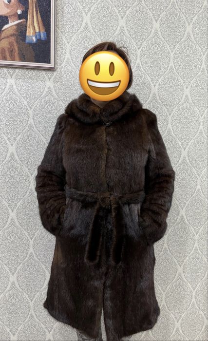 Натуральная норковая шуба