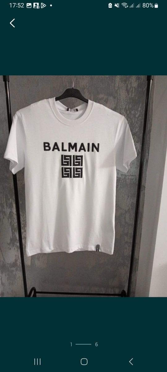 Tricou Balmain 
Calitate Premium, 100%Bumbac 
Produsele vândute au eti