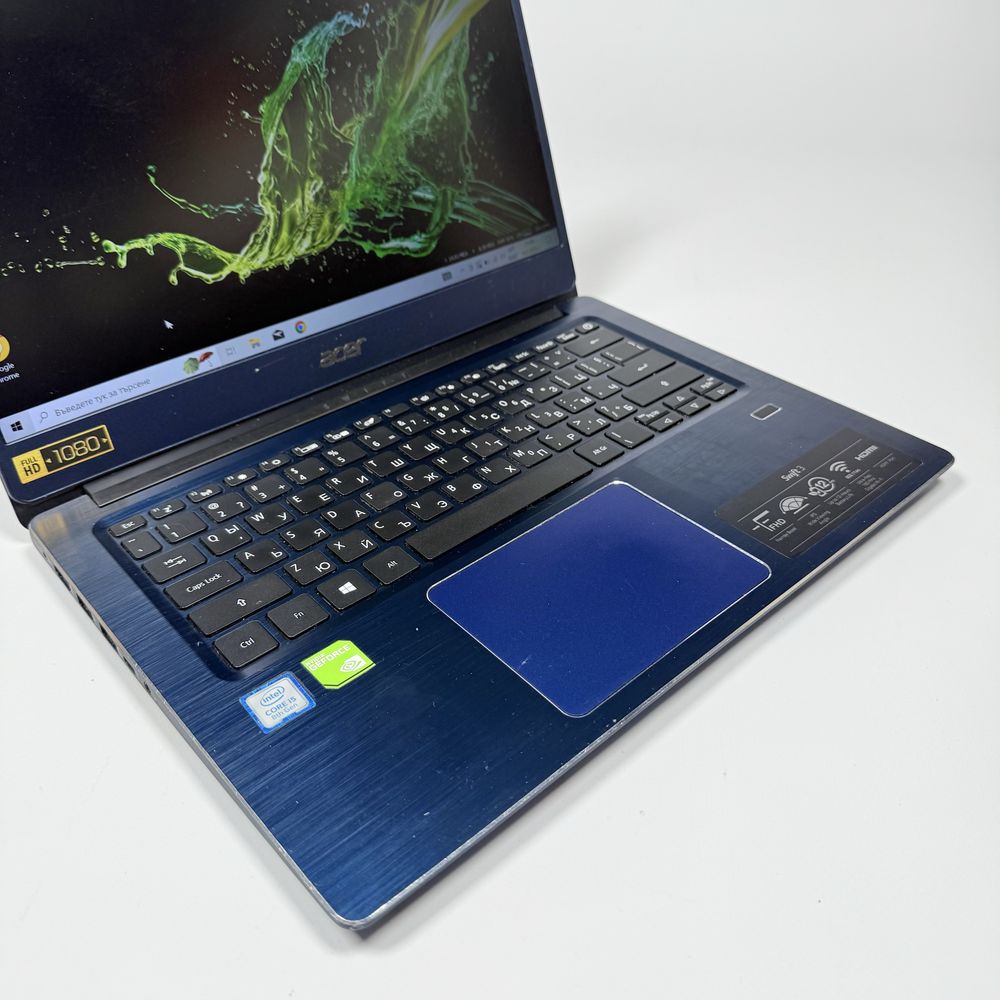 Acer Swift SF314-56/14” IPS/i5-8265U/NVIDIA MX150/256GB NVMe+1TB