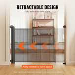 Poartă retractabilă pentru copii, h 86,5cm, se extinde pana la 193,8cm