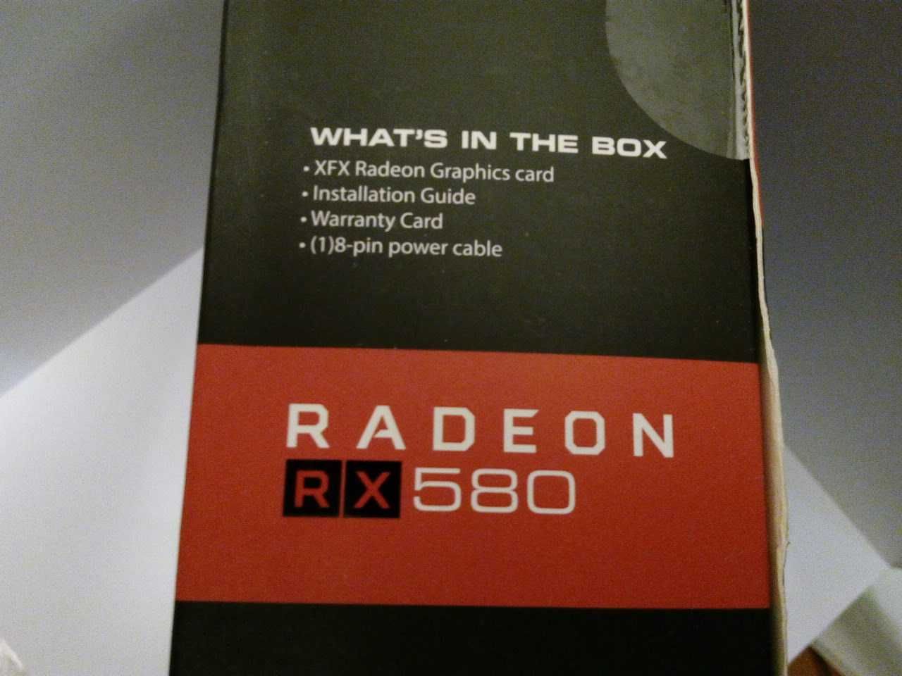 Видеокарта  RX 580 8Gb запечатанная !
