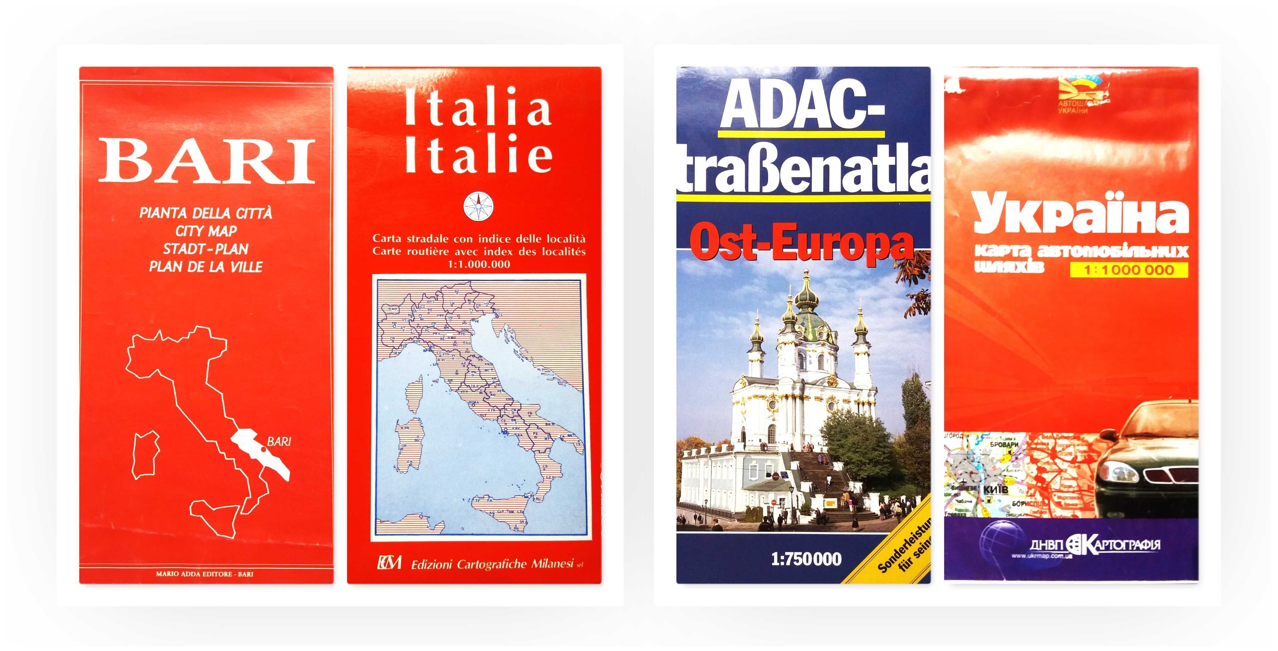 Hărți turistice diverse harta României 1966