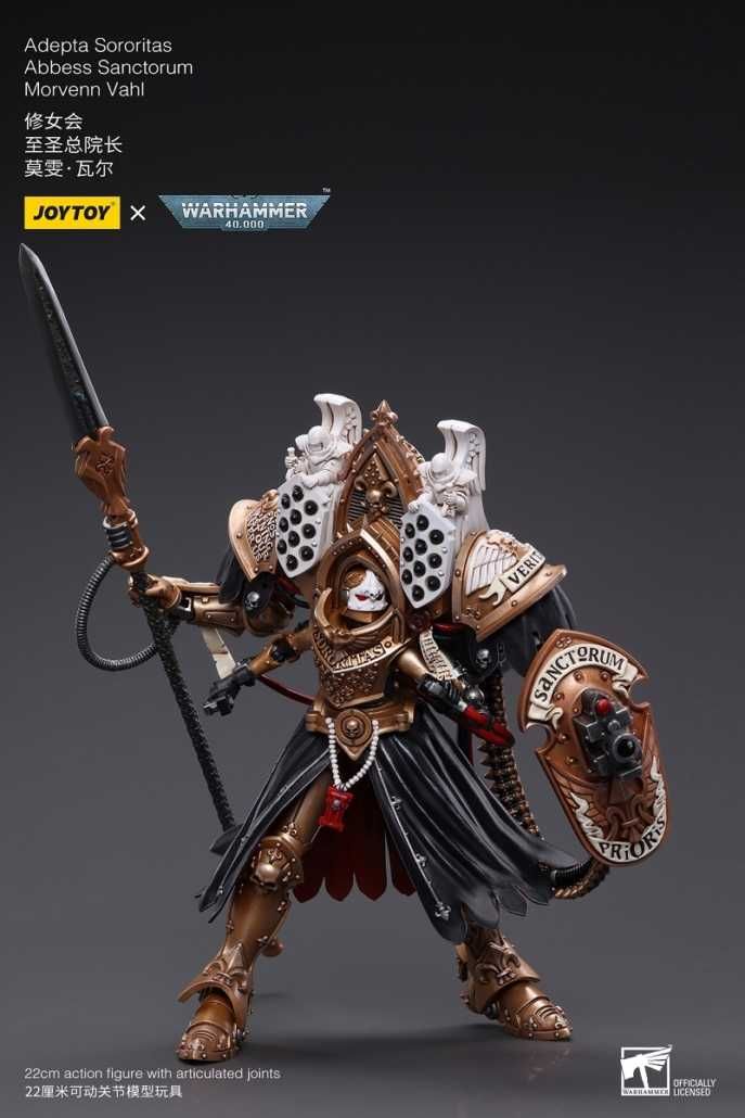 Figurina Warhammer 40K Adepta Sororitas - Morvenn Vahl - JoyToy