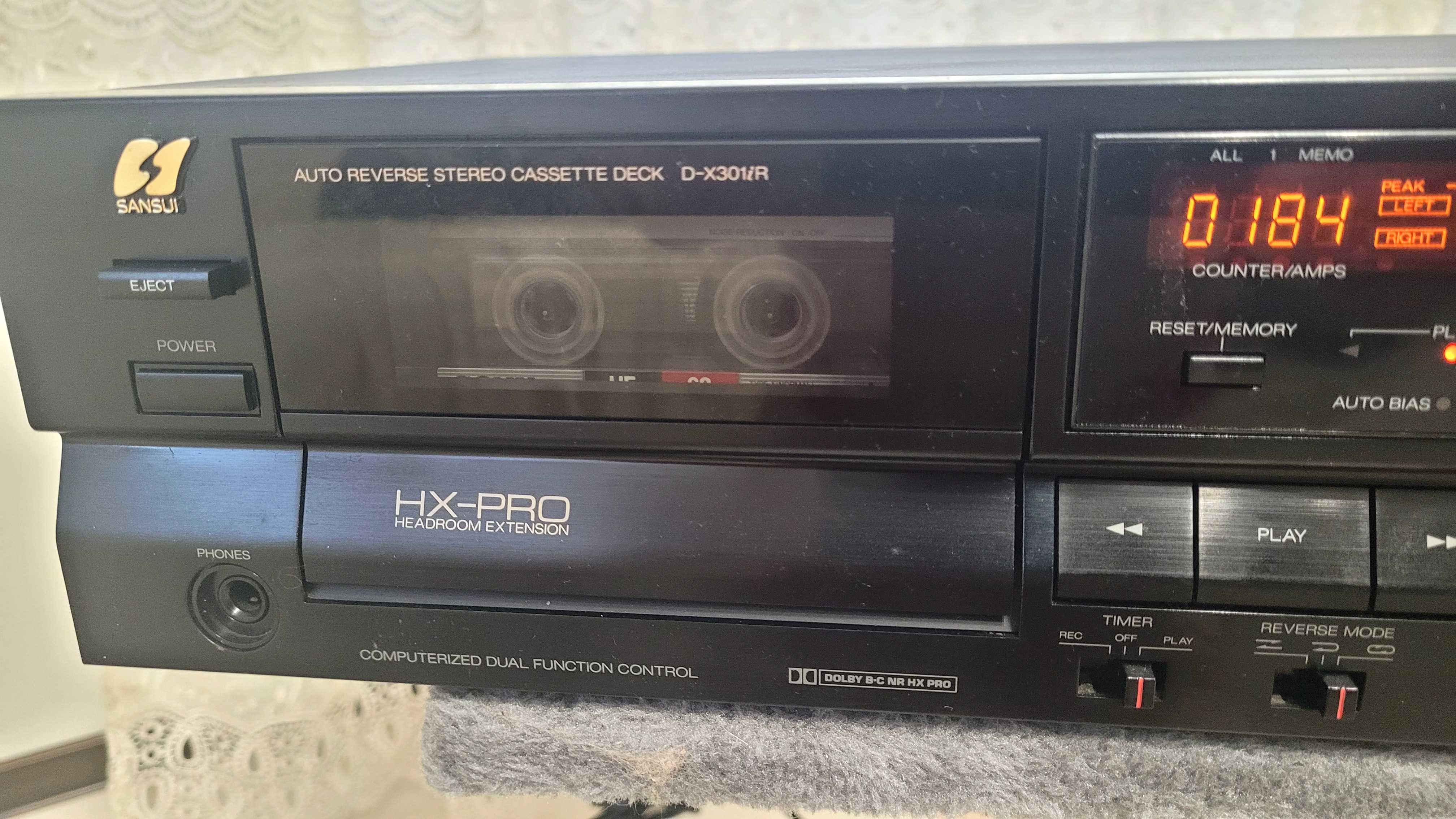 Deck Sansui D-X 301 I cu autorevers