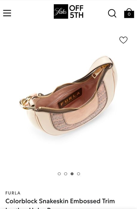 Furla  Hobo  оригинална чанта. 23/13/8