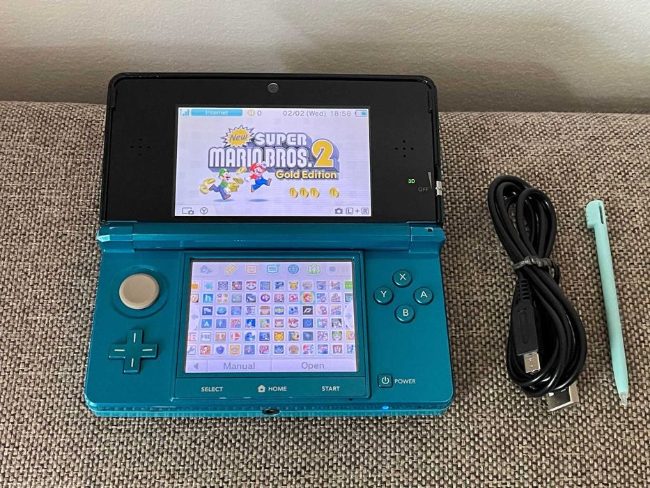 Nintendo 3DS MODAT joc pt copii cu 80jocuri doar titluri bune + H-SHOP