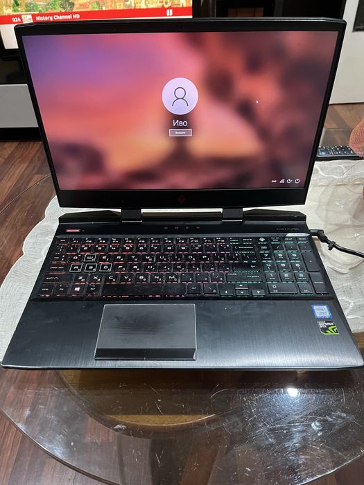 Геймърски лаптоп hp omen 2018