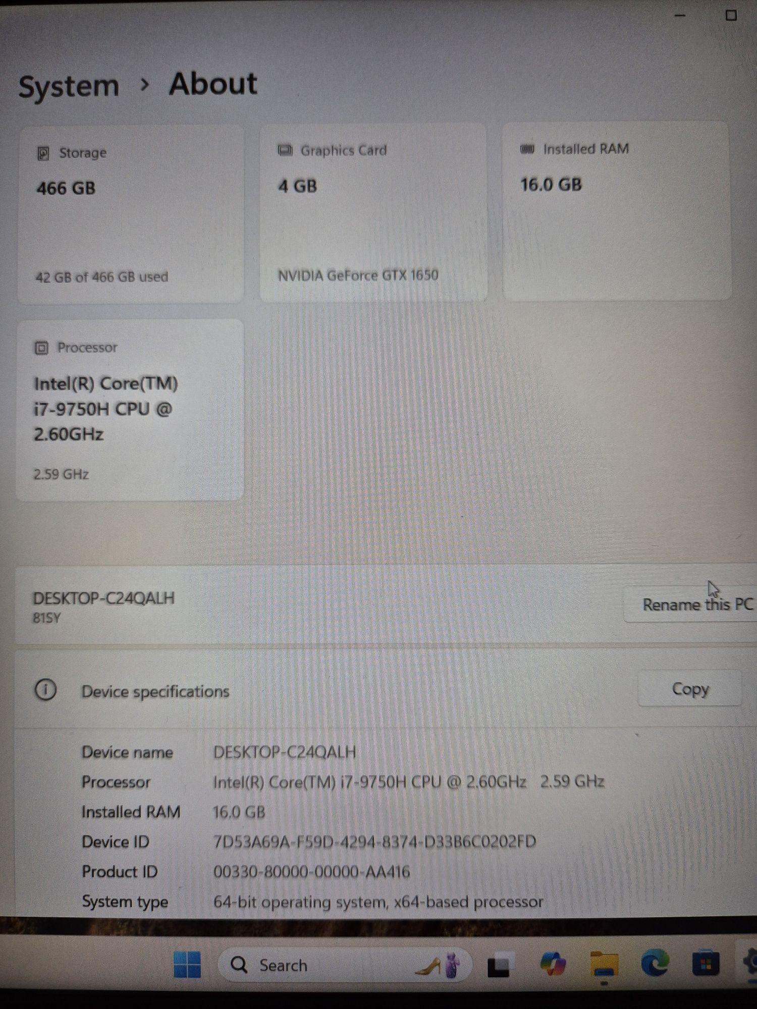 Lenovo Legion Y540