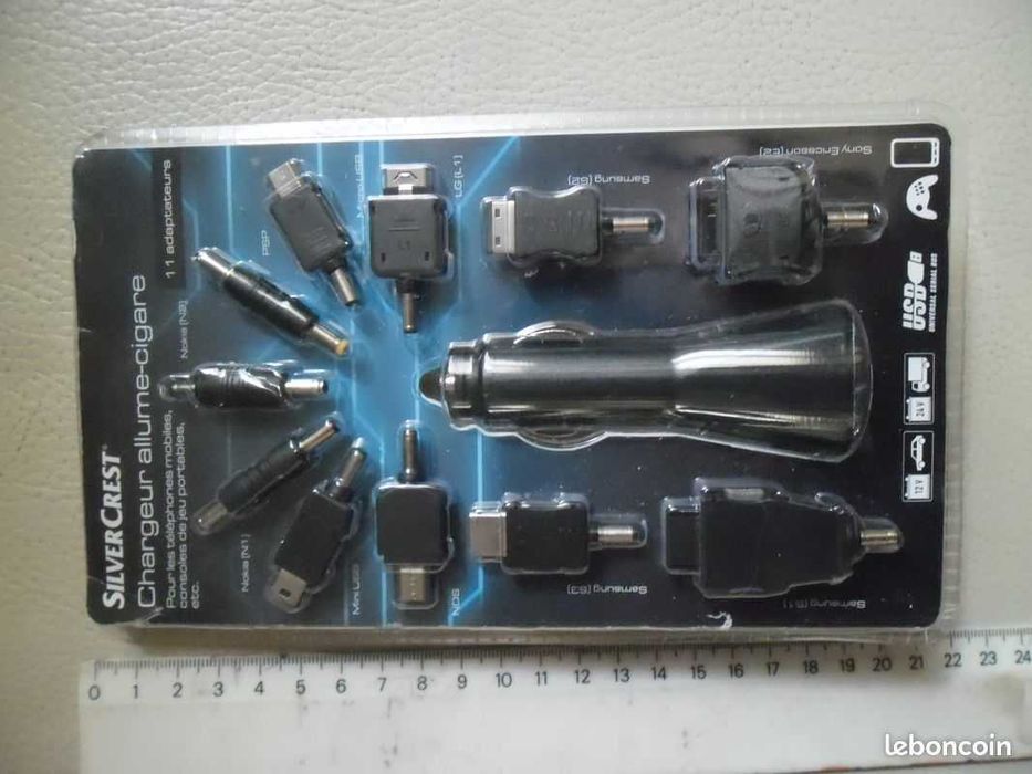 SilverCrest зарядна станция за автомобил с 11 накрайника