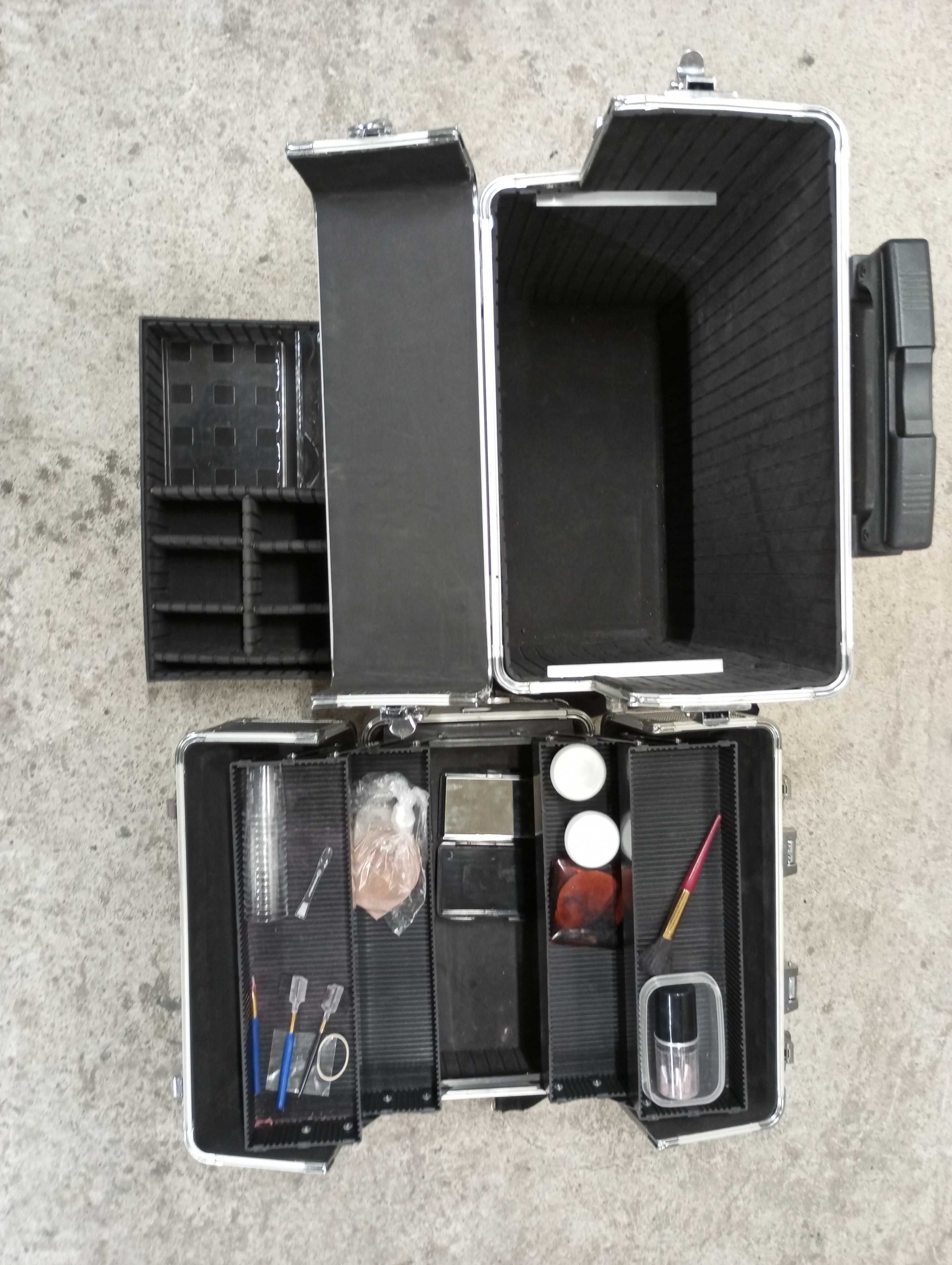 Troler cosmetica,aluminiu