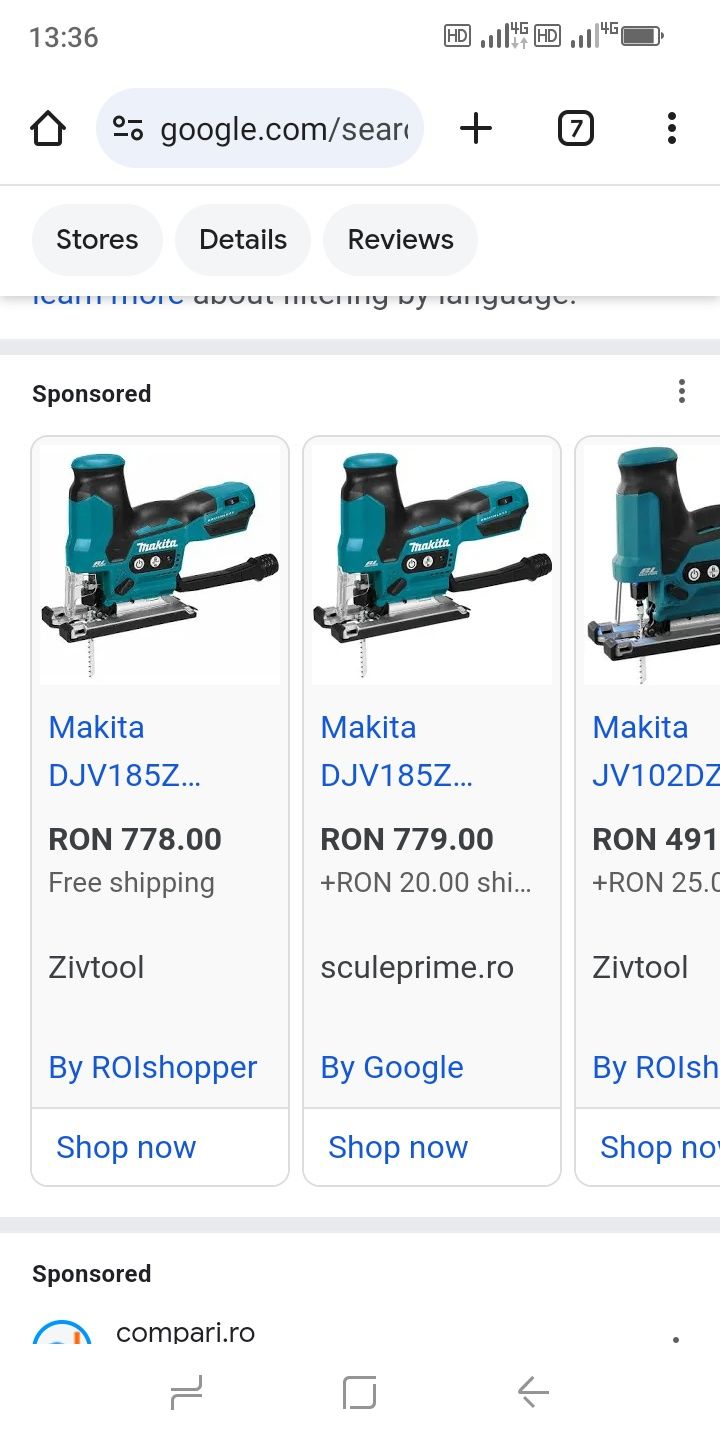 Pendular Corp Makita DJV 185 nou an 2024