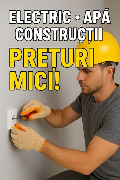 Totul pentru casa ta:finisaje interioare sanitare si electrice