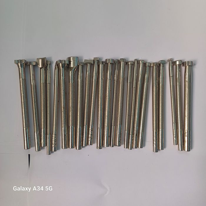 Новые штампы для кожи + киянка • Комплект мастеру