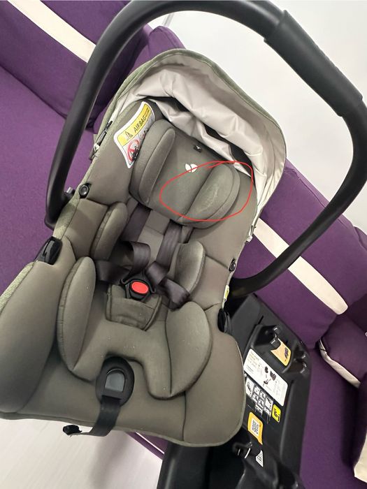 Scoică Joie i - Geem 2 certificata ADAC + baza isofix