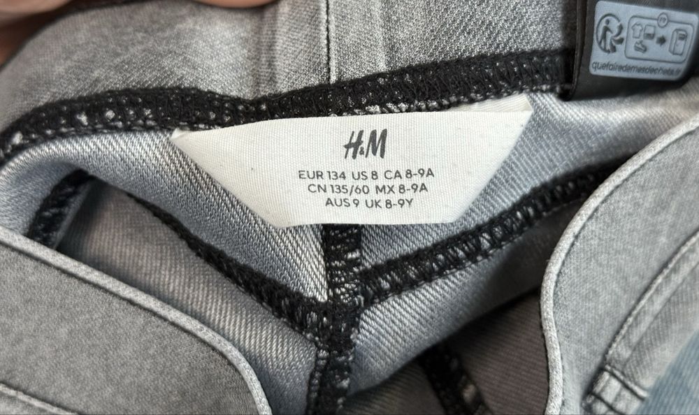 HM лот дънки - 134 размер
