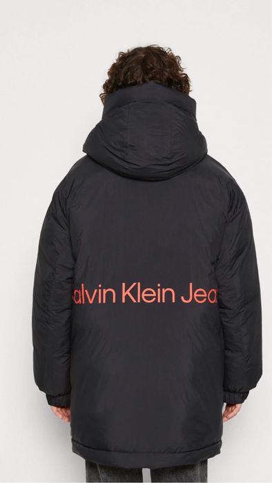 Geaca ORIGINALA de iarna cu puf pentru barbati, Calvin Klein NOUA