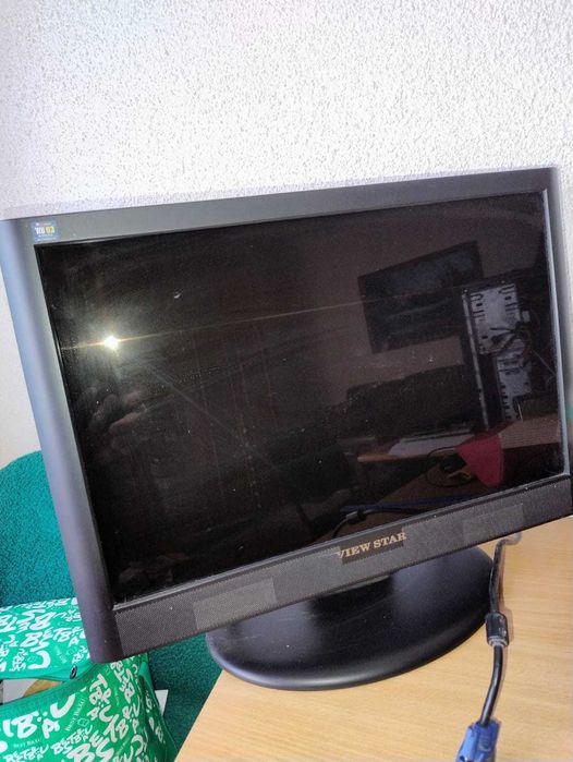 monitor pc view star 19 inch ca nou mufa vga - 100 ron