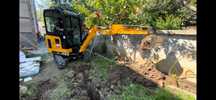 Servicii Mini excavator 2T , săpături , șanțuri