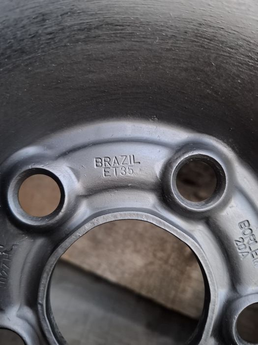 Продавам 4 бр железни джанти 5x100 14 цола 5 J* ЕТ 35 *ц.о 57.1 мм