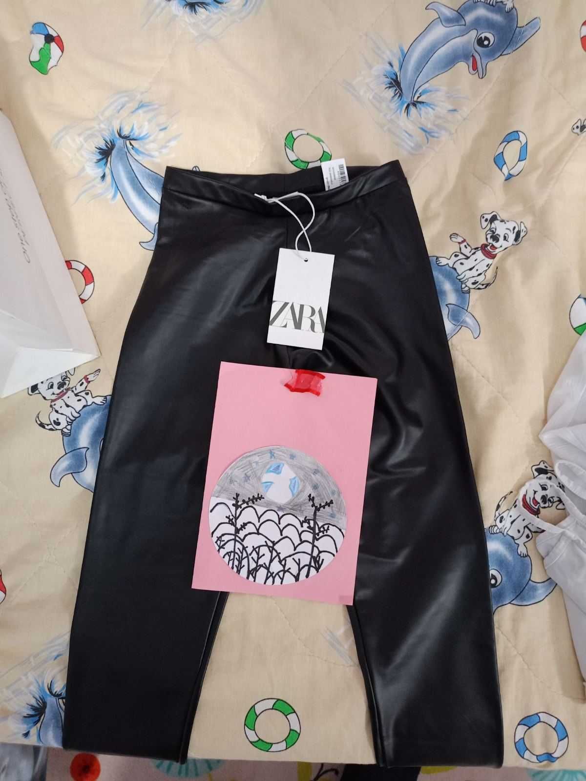 Нов кожен клин zara