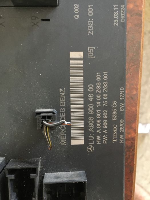 Calculator Modul Comfort Sprinter/Vito A906/W639