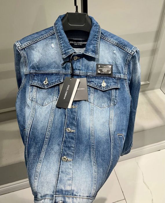 Мъжко дънково яке D&G