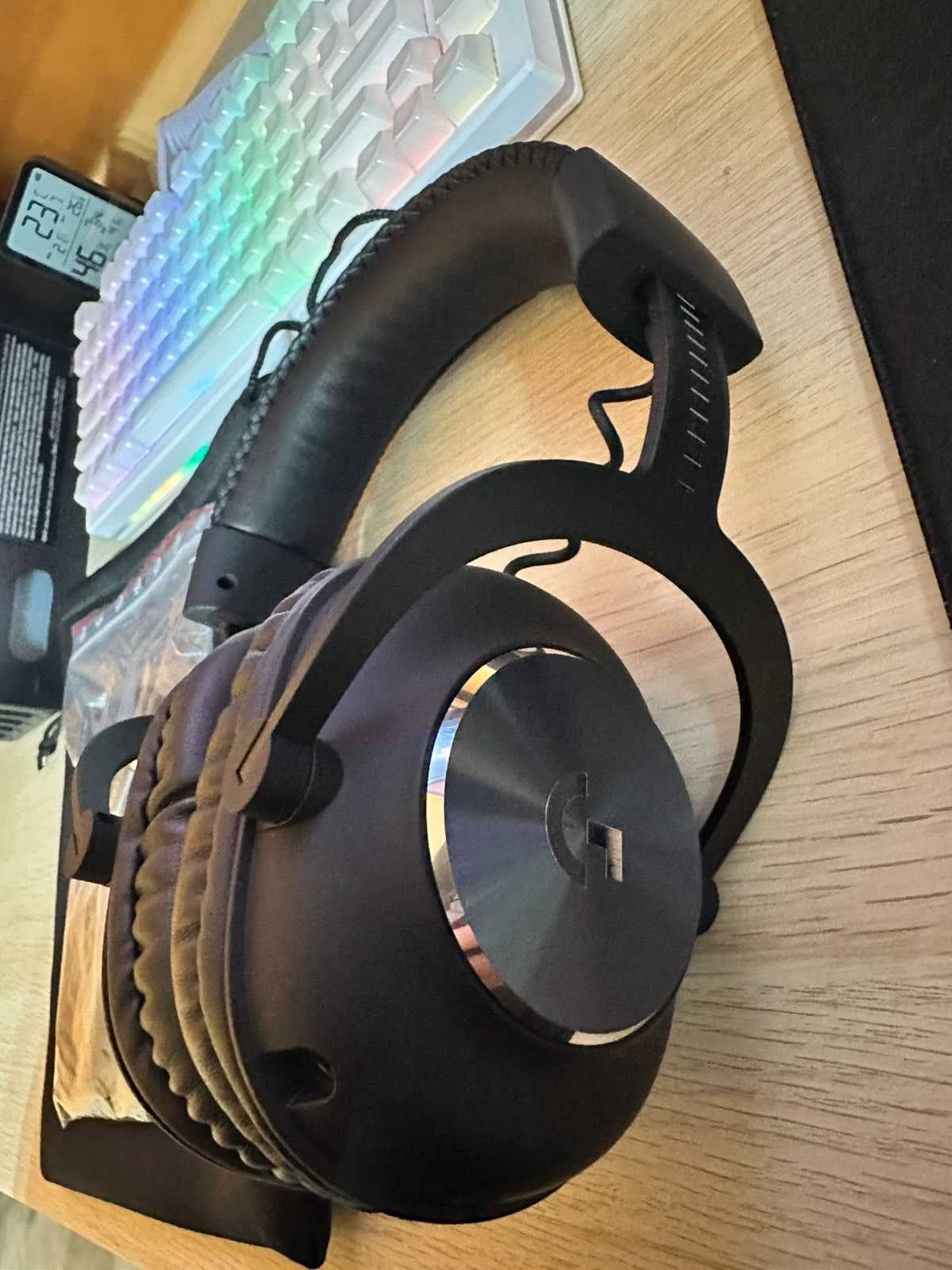 Logitech G PRO X слушалки чисто нови