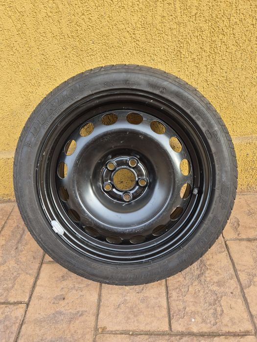 Janta tabla ca noua 5x100 pe 16inch et43 cu vara 205/45/r16