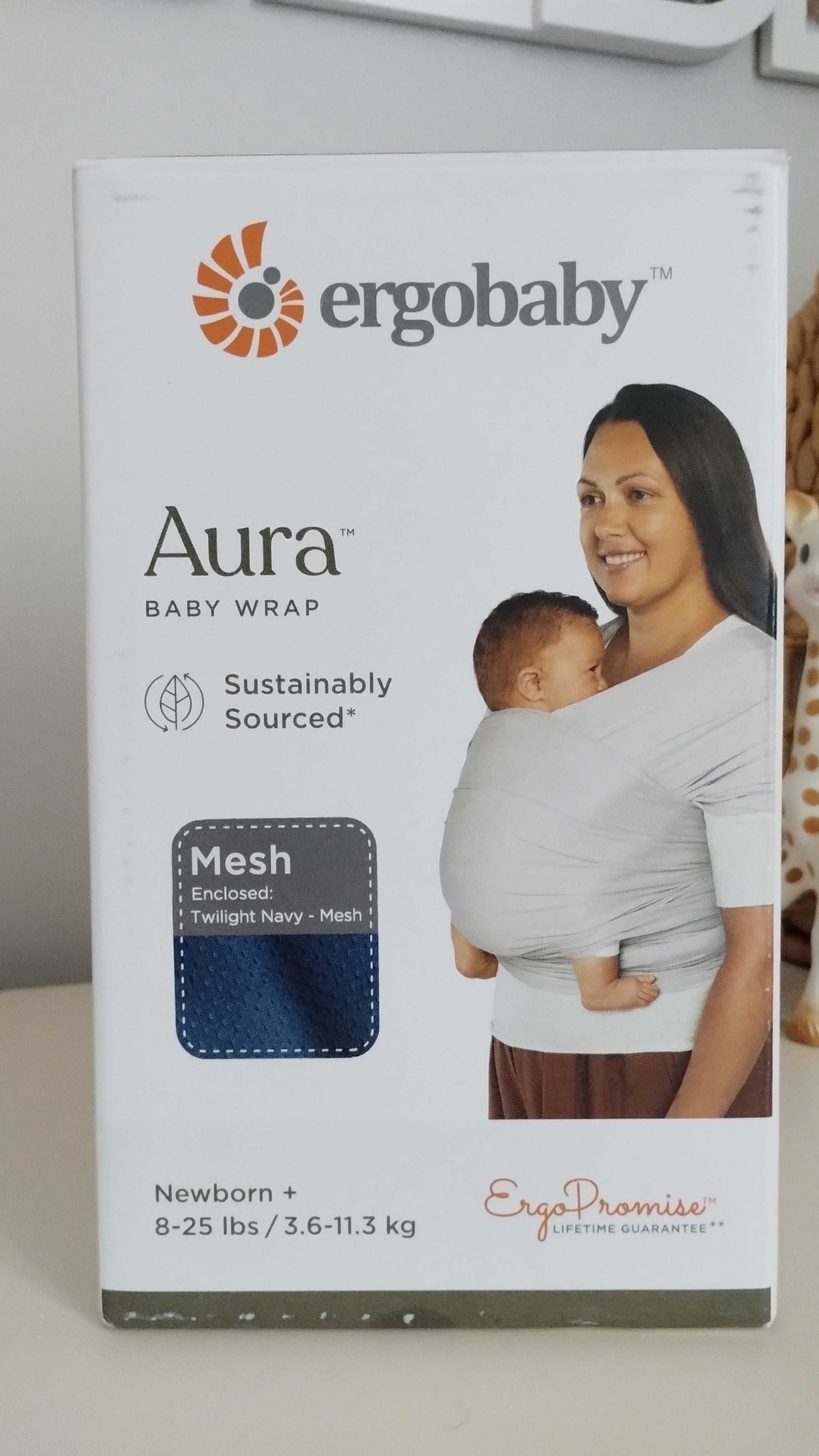 Слинг - Егрономичен слинг ErgoBaby Aura