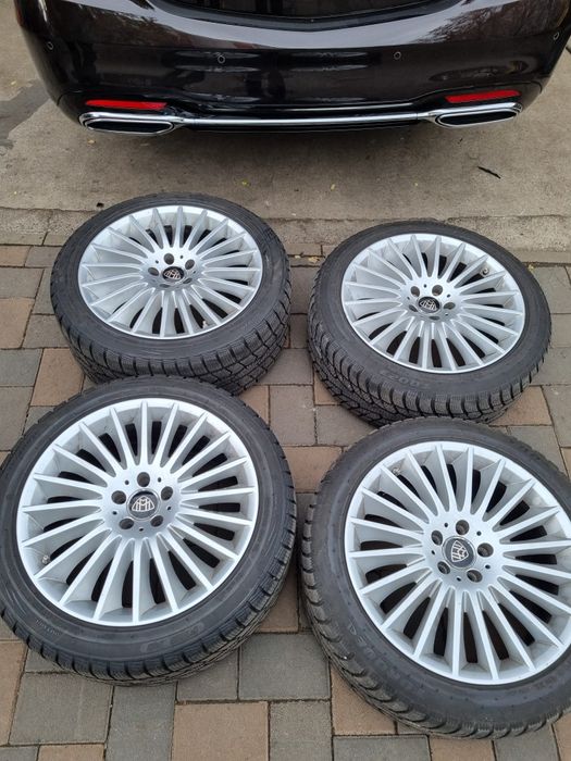 Vand Jante Mercedes S class r19 în 2 mărimi cu cauciucuri de iarna