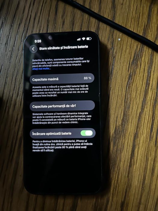 iPhone 13 – 128GB, 88% Battery,stare bună schimb sau vând