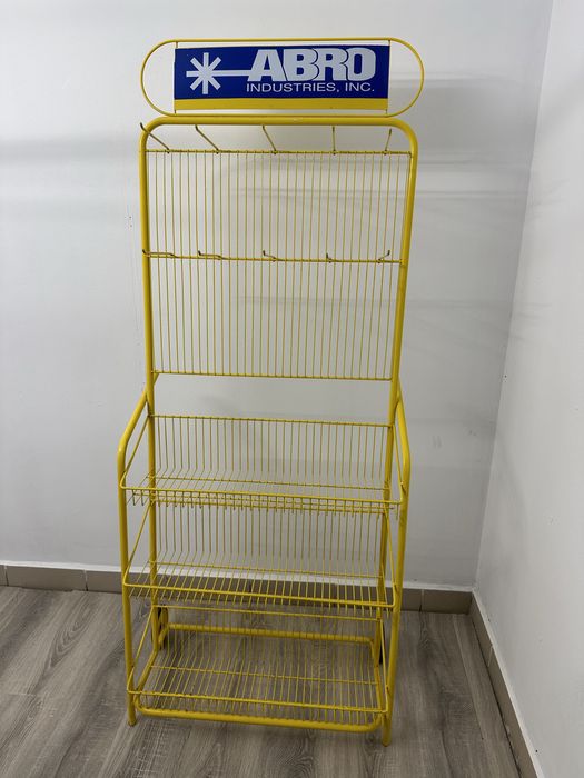 Подвижен метален стелаж / рафт за магазин / склад