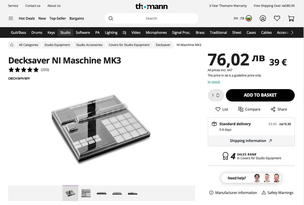 Native Instruments Maschine MK3 Black
