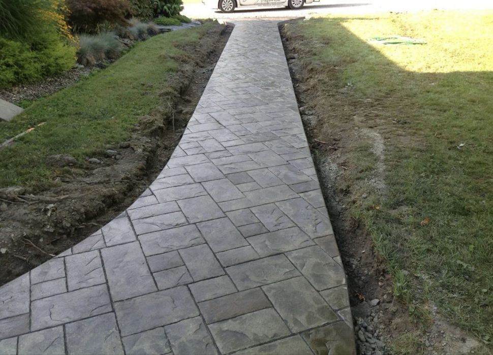 Щампован Бетон, Декоративен Бетон,