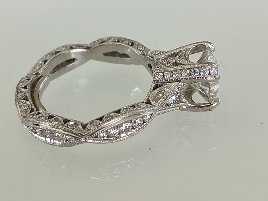Inel platina si Diamante 3.05ct GIA certified