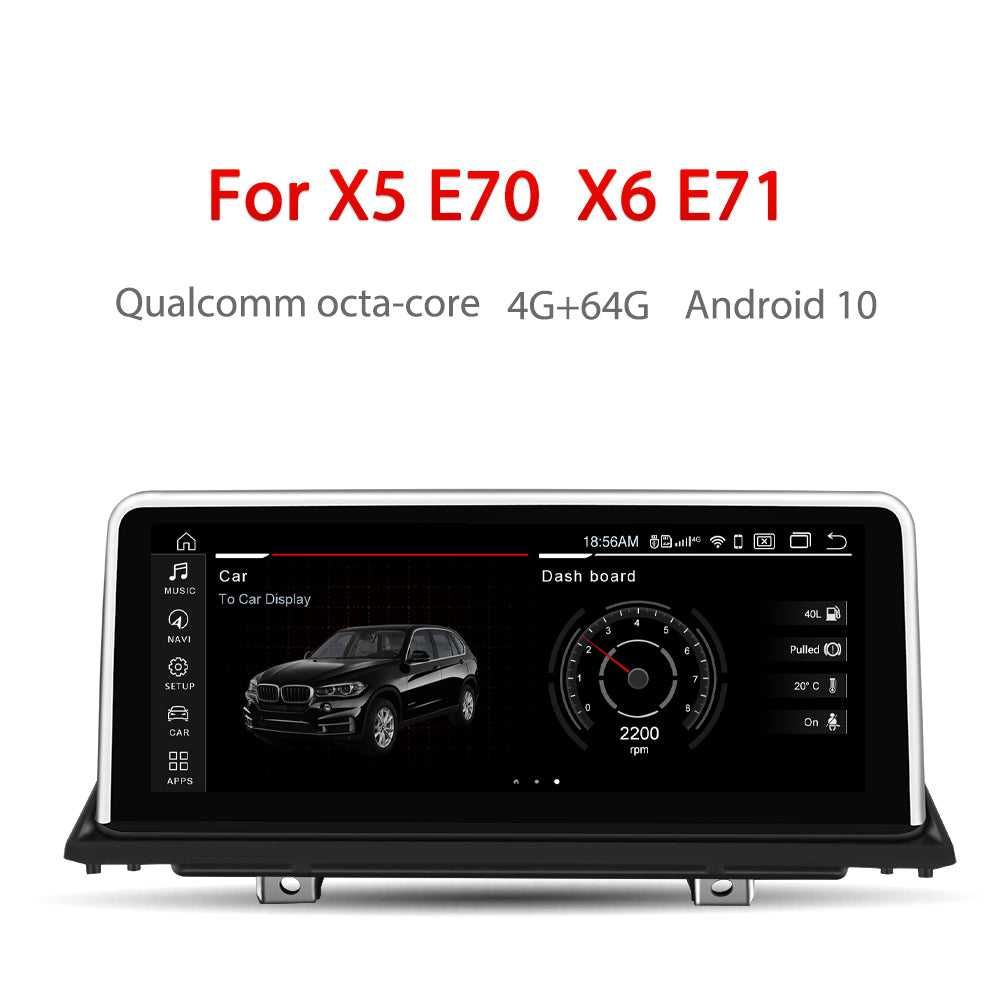 Navigatie Android BMW X5 E70 E71 CCC CiC 4GB+64 GPS WIFI USB AUX Waze