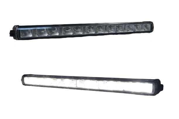 Тънък ЛЕД бар LED bar  60W, 12 x 5W CREE 51см  10-30V с 2 функции