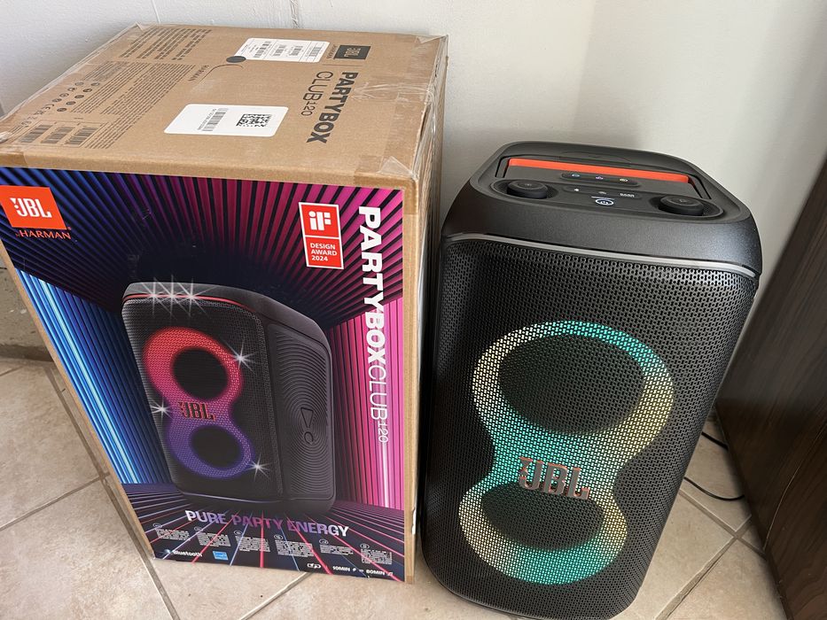 Продавам JBL Partybox 120 , 160w IPX4, Auracast, AI Sound Boost,