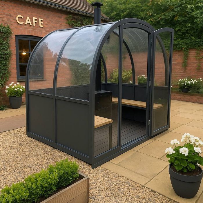 Besedka, беседка для кафе