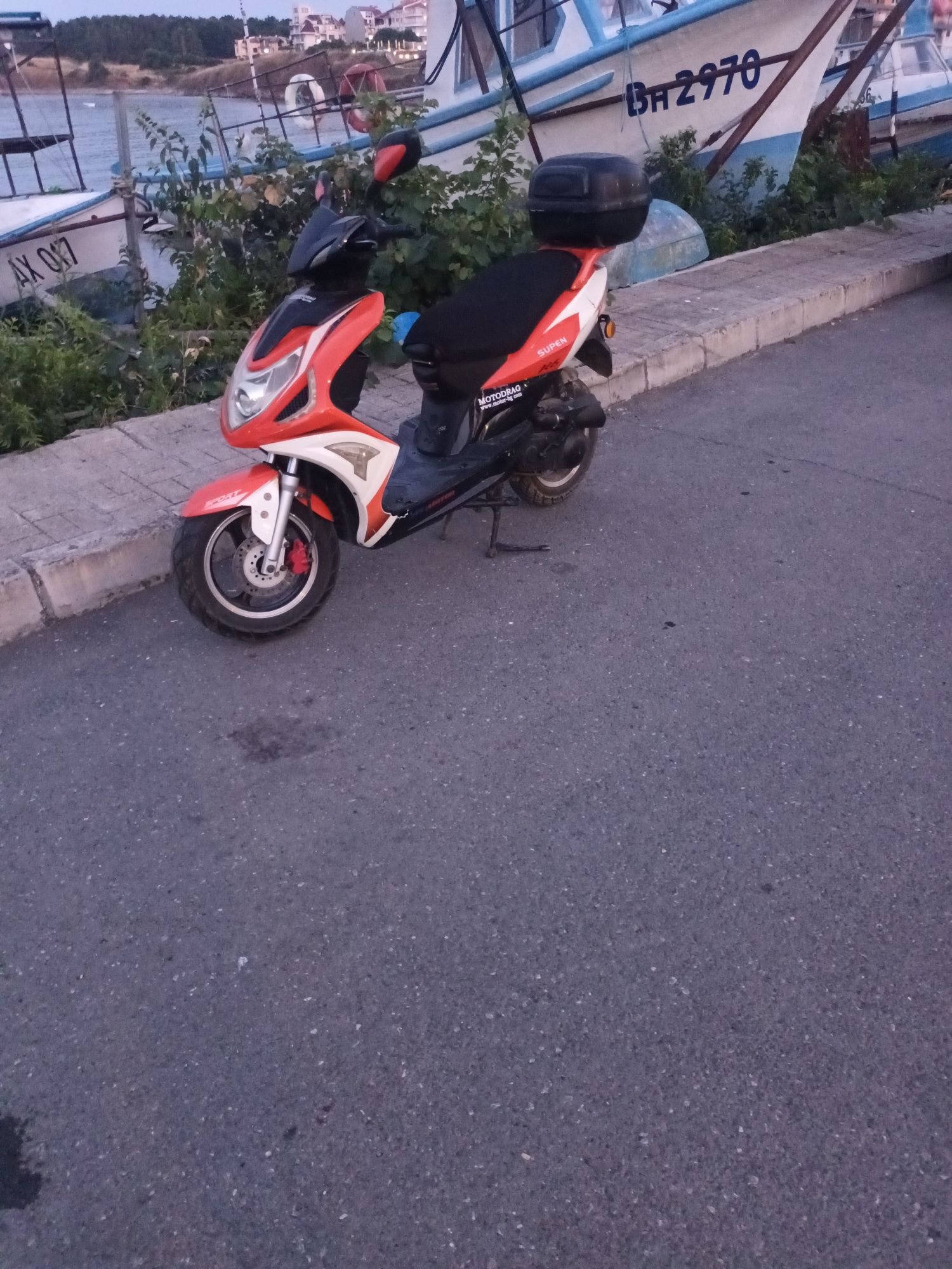Скутер 50к рия Ryan 50 qt